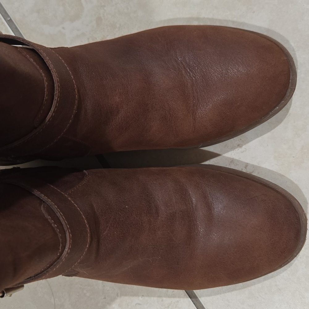 GB Girls Knee High Leather Boots Brown Size 3M from Dillard's - Picture 11 of 13